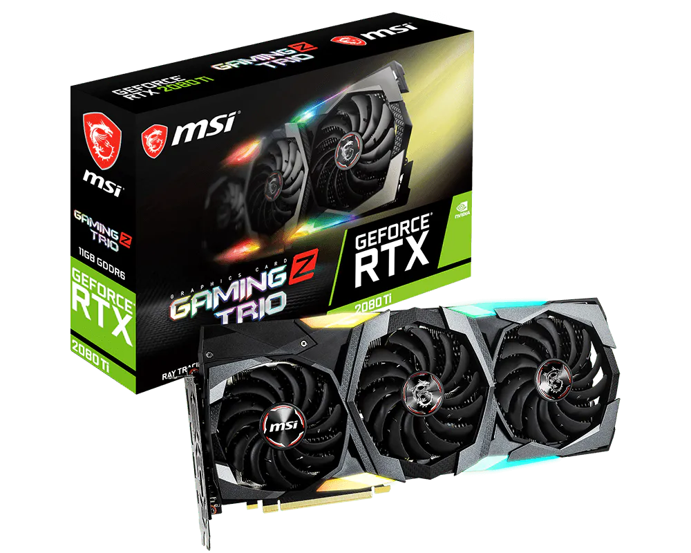 MSI GeForce RTX 2080 Ti GAMING Z TRIO